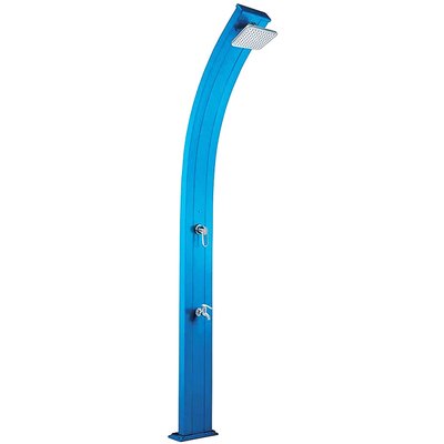 Душ сонячний Aquaviva Spring з мийкою для ніг, блакитний DS-A122BL, 30 л 27098 фото
