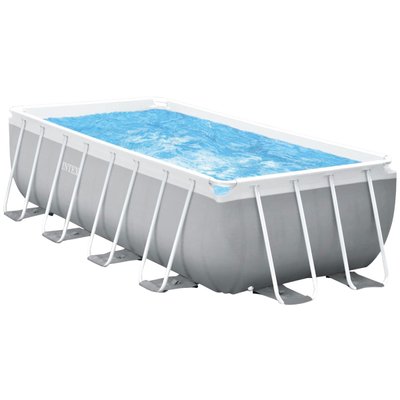 Каркасний басейн Intex 26790 (400х200х122 см) з картриджним фільтром та драбиною 31416 фото