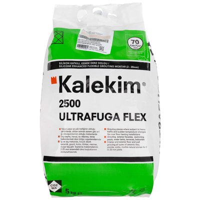 Еластична фуга для швів із силіконом Kalekim Ultrafuga Flex 2538 (5 кг) Багами бежевий 28551 фото