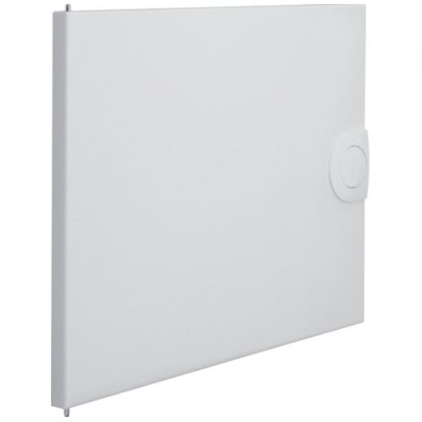 Двері для розподільного щита Hager Volta VA12CN металеві, білі 28303 фото
