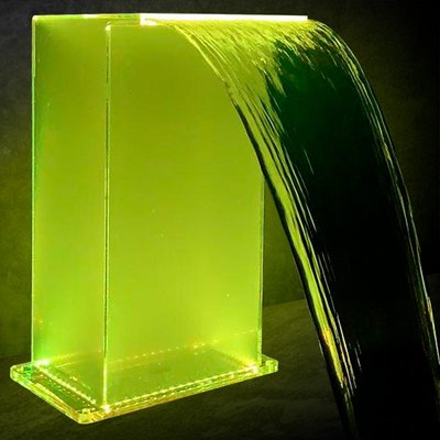 Водоспад Aquaviva Г-подібний (700х500 мм), RGB LED 26460 фото