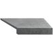 Кутовий Г-подібний елемент бортової плитки Aquaviva Granito Gray, Г-подібний, 595x345x50(20) мм (правий/45°) 24705 фото 1