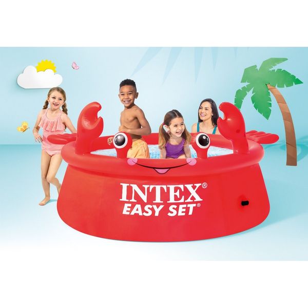 Дитячий надувний басейн Intex 26100 Краб (183х51 см) 31396 фото